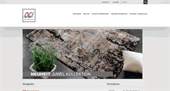 Desktop Screenshot of oci-carpets.de